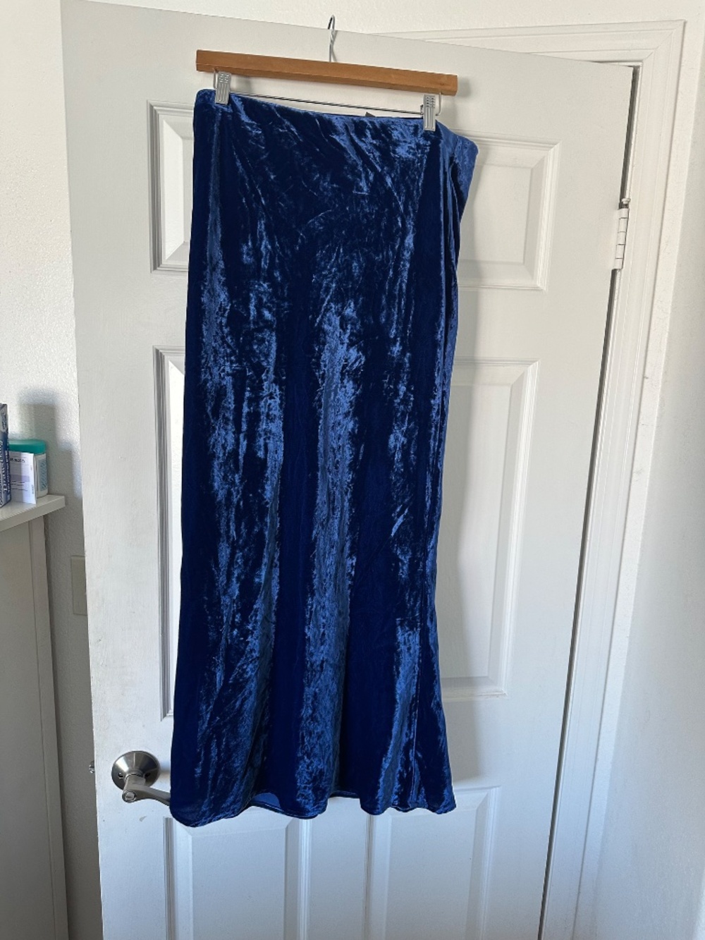 Anthropologie The Tilda Maxii In Sapphire NWOT - Picture 4 of 6